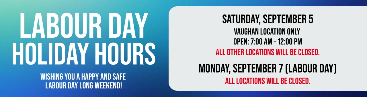 Labour Day Hours