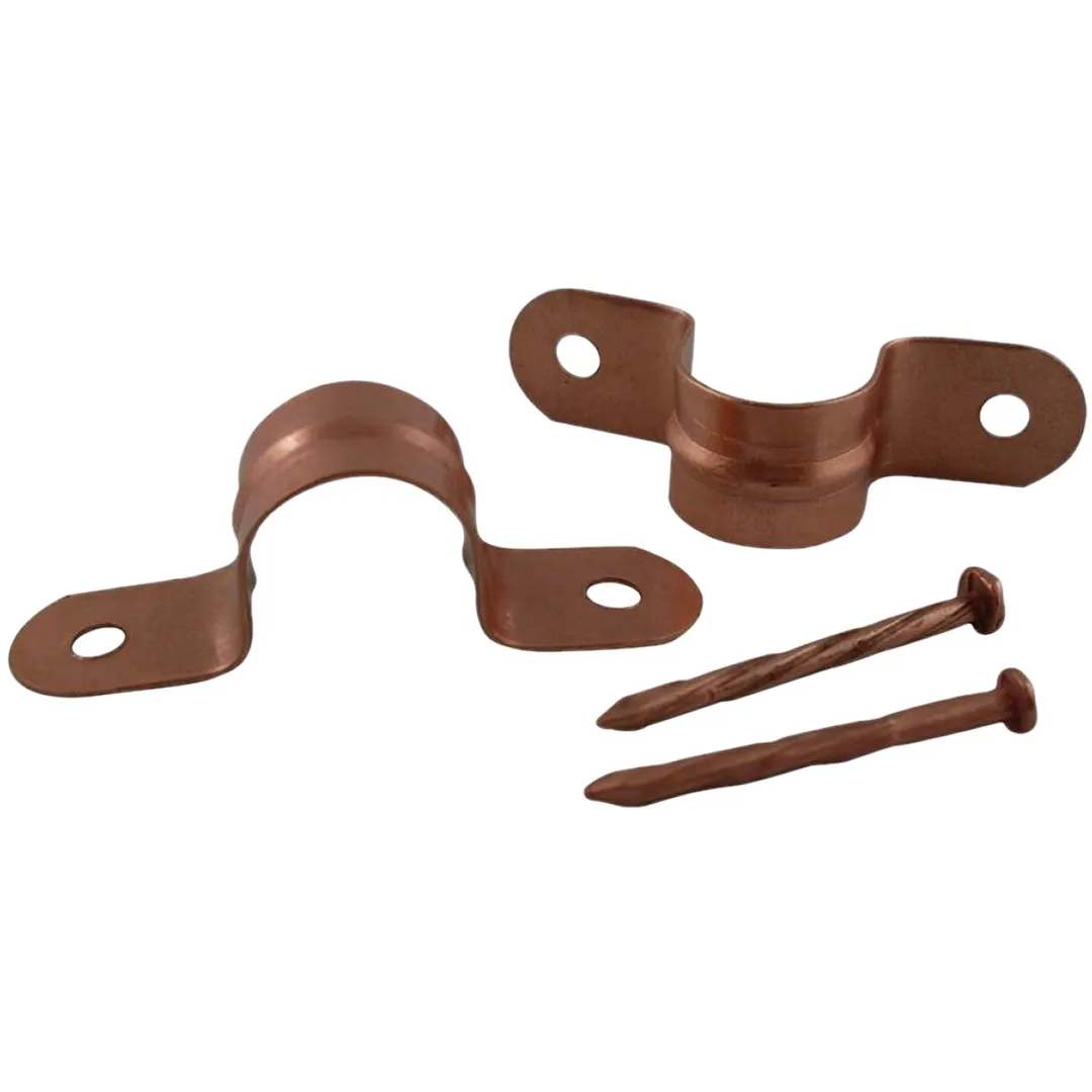 MASTERS MASTERS 2 Hole Copper Clips With Nails - 100 Pack MASTERS MASTERS 2 Hole Copper Clips With Nails - 100 Pack
