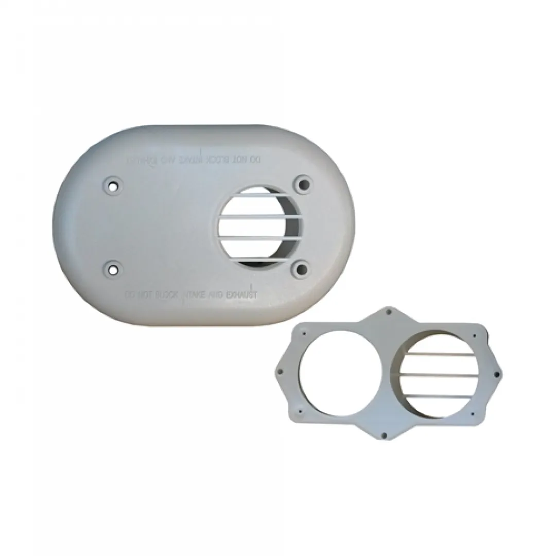 LUXAIRE LUXAIRE 2-Pipe Horizontal 2" Sidewall Vent Termination Kit