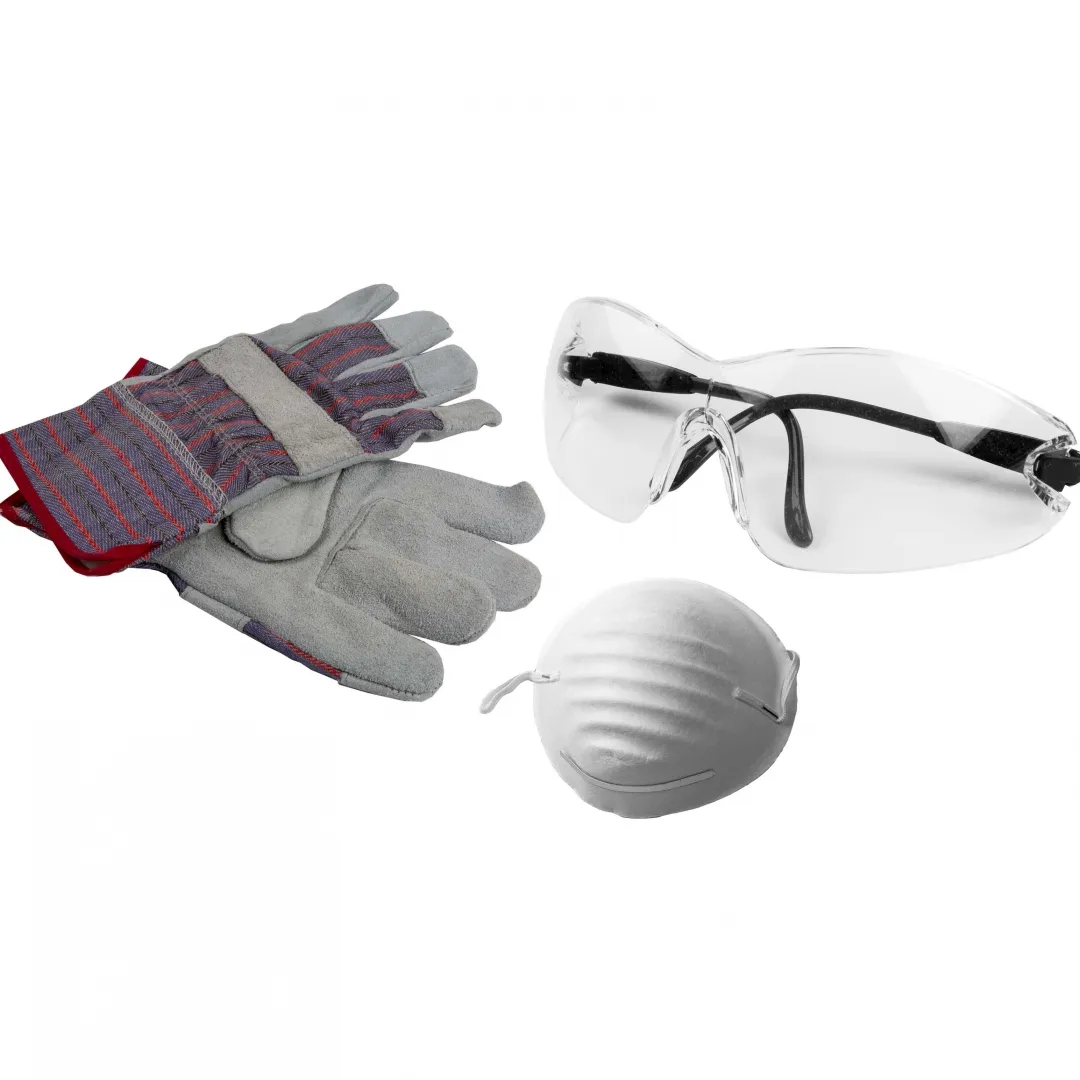 MCCORDICK MCCORDICK 3-in-1 Safety Pack - Gloves, Glasses, Mask MCCORDICK MCCORDICK 3-in-1 Safety Pack - Gloves, Glasses, Mask