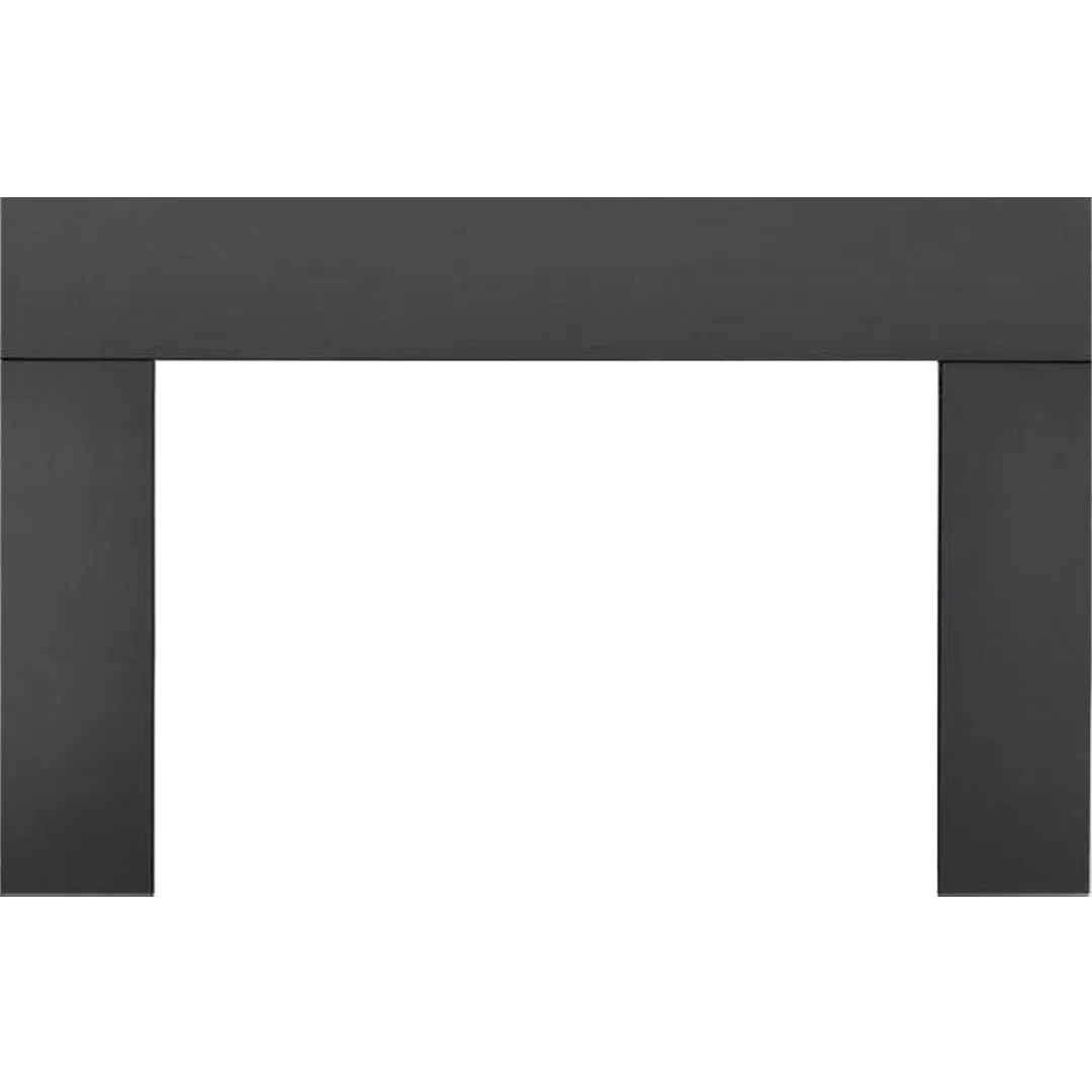 CONTINENTAL CONTINENTAL 6" Deluxe Flashing For Gas Inserts - Black