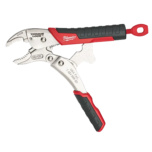 MILWAUKEE MILWAUKEE 7" TORQUE LOCK Curved Jaw Locking Pliers MILWAUKEE MILWAUKEE 7" TORQUE LOCK Curved Jaw Locking Pliers