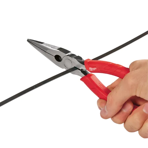 MILWAUKEE MILWAUKEE 8" Long Nose Pliers MILWAUKEE MILWAUKEE 8" Long Nose Pliers