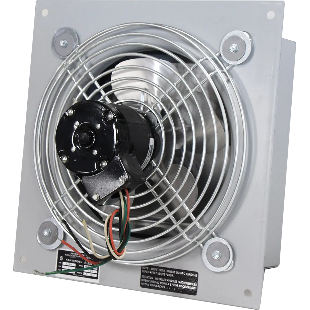 REVERSOMATIC REVERSOMATIC A-Series Direct Drive Wall Exhaust Fans REVERSOMATIC REVERSOMATIC A-Series Direct Drive Wall Exhaust Fans