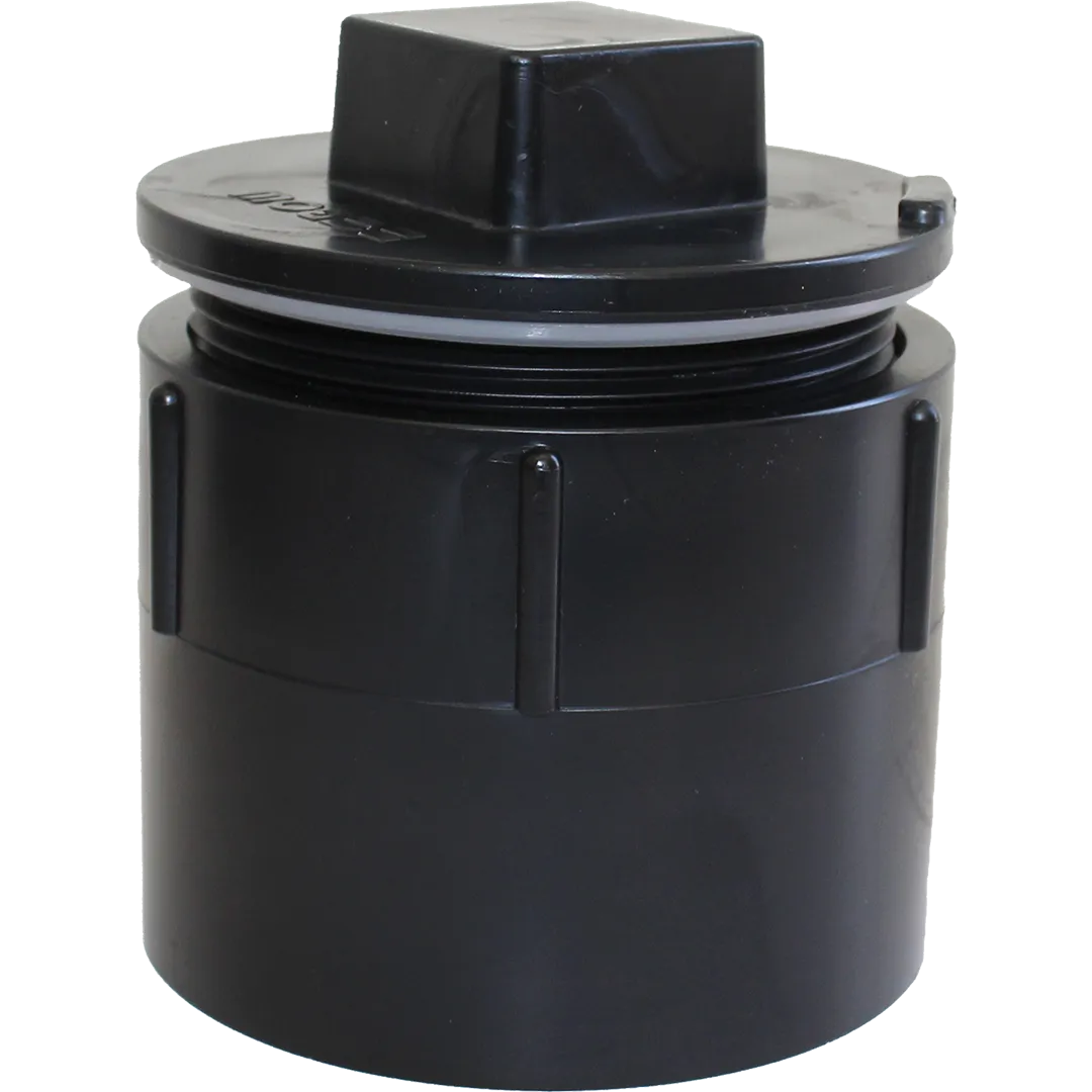 ABS Female Adapter With Plug & Gasket ABS Female Adapter With Plug & Gasket