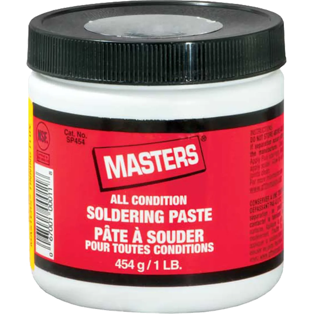 MASTERS MASTERS All Conditions Soldering Paste MASTERS MASTERS All Conditions Soldering Paste