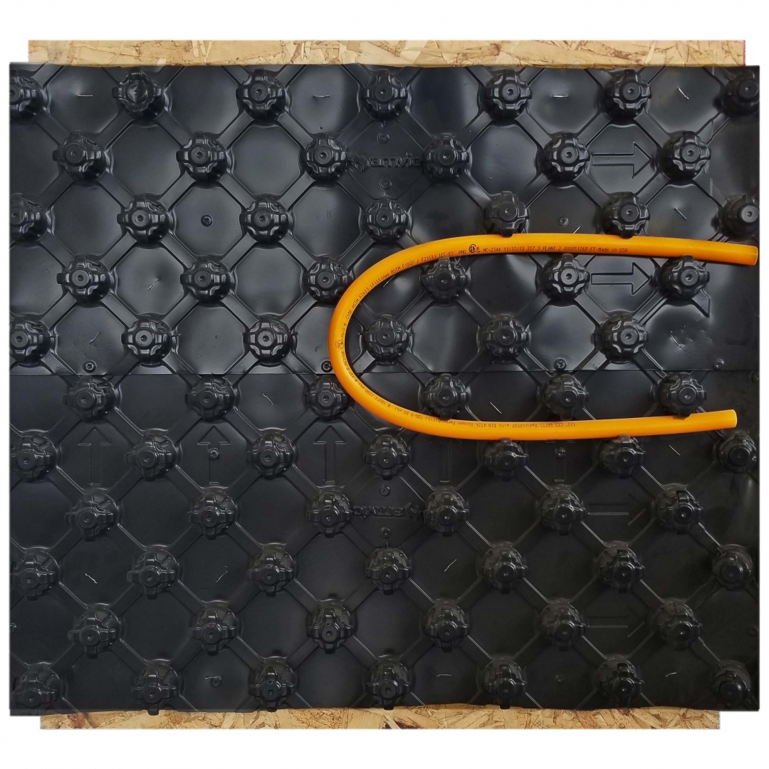 AMVIC AMVIC AMPEX Non-Insulated In-Floor Radiant Heating Pex Panels