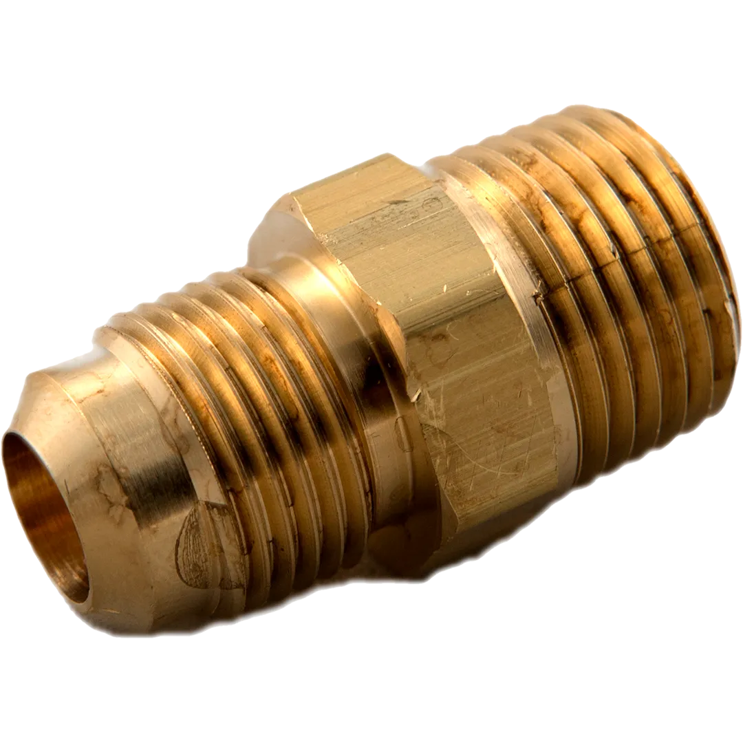 Brass Connectors - Flare x Male Brass Connectors - Flare x Male