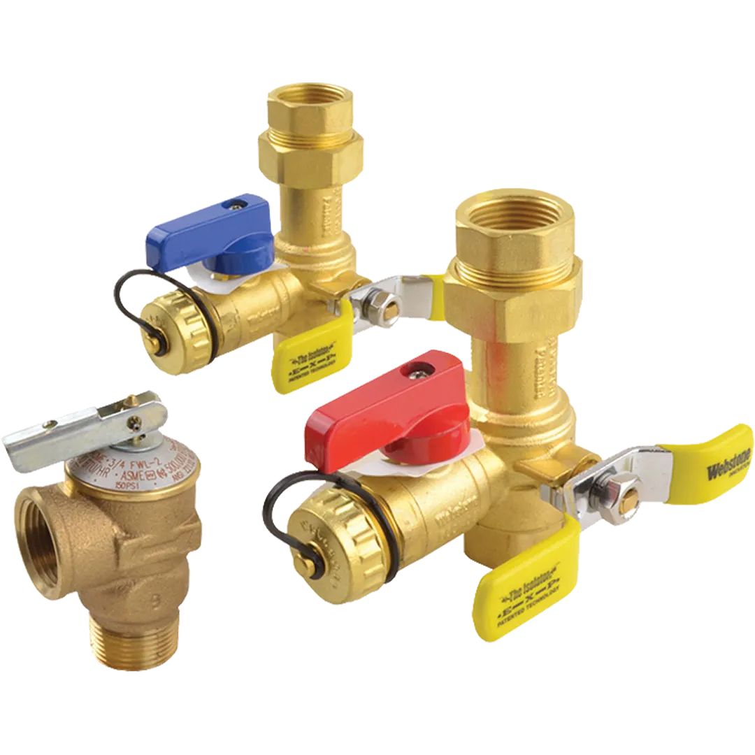 RHEEM RHEEM Isolator Valve Kit For Tankless Water Heaters RHEEM RHEEM Isolator Valve Kit For Tankless Water Heaters