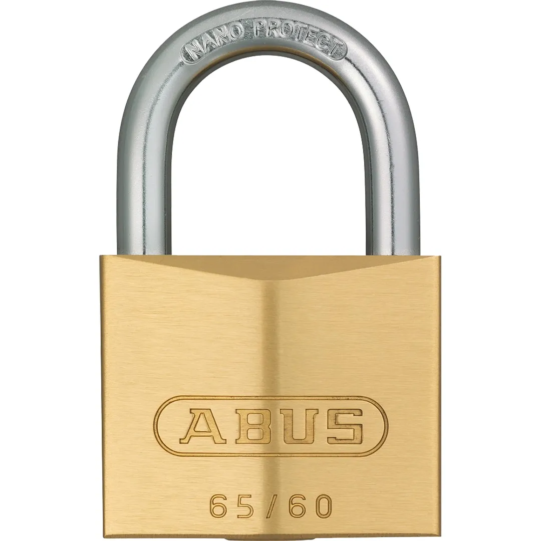 ABUS ABUS Brass Padlock 65 ABUS ABUS Brass Padlock 65