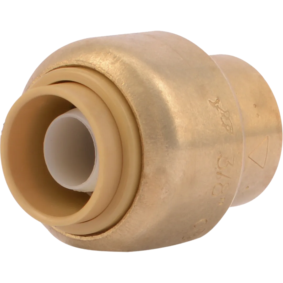SHARKBITE SHARKBITE Brass Push-To-Connect End Caps SHARKBITE SHARKBITE Brass Push-To-Connect End Caps