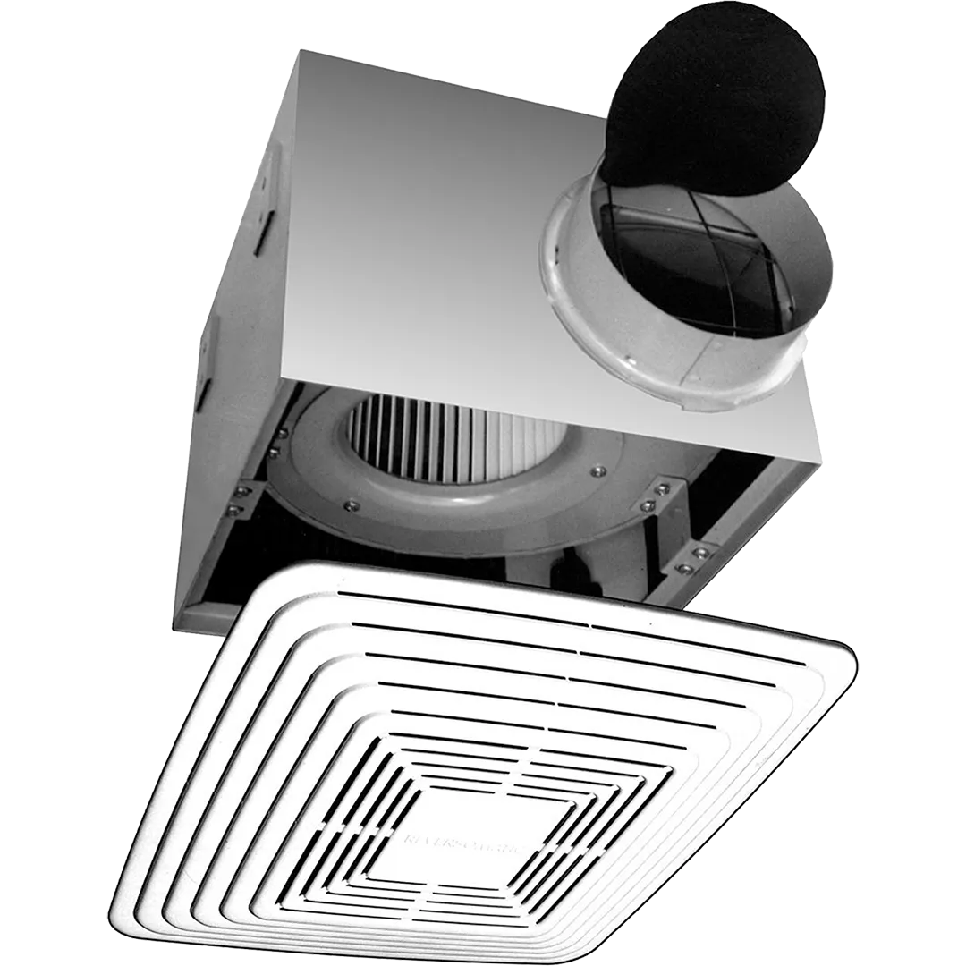 REVERSOMATIC REVERSOMATIC CF Series Bathroom Fan With Grille