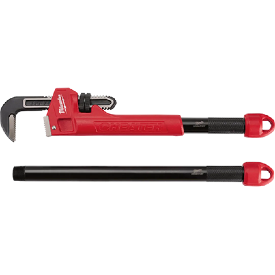 MILWAUKEE MILWAUKEE Cheater Adaptable Pipe Wrench MILWAUKEE MILWAUKEE Cheater Adaptable Pipe Wrench