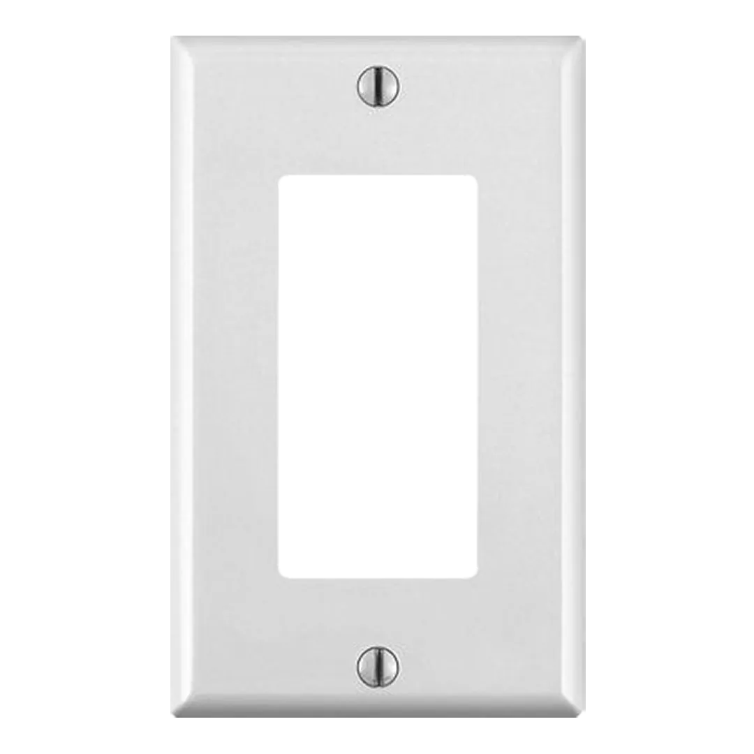 LEVITON LEVITON Decora Designer Wall Plate - White LEVITON LEVITON Decora Designer Wall Plate - White