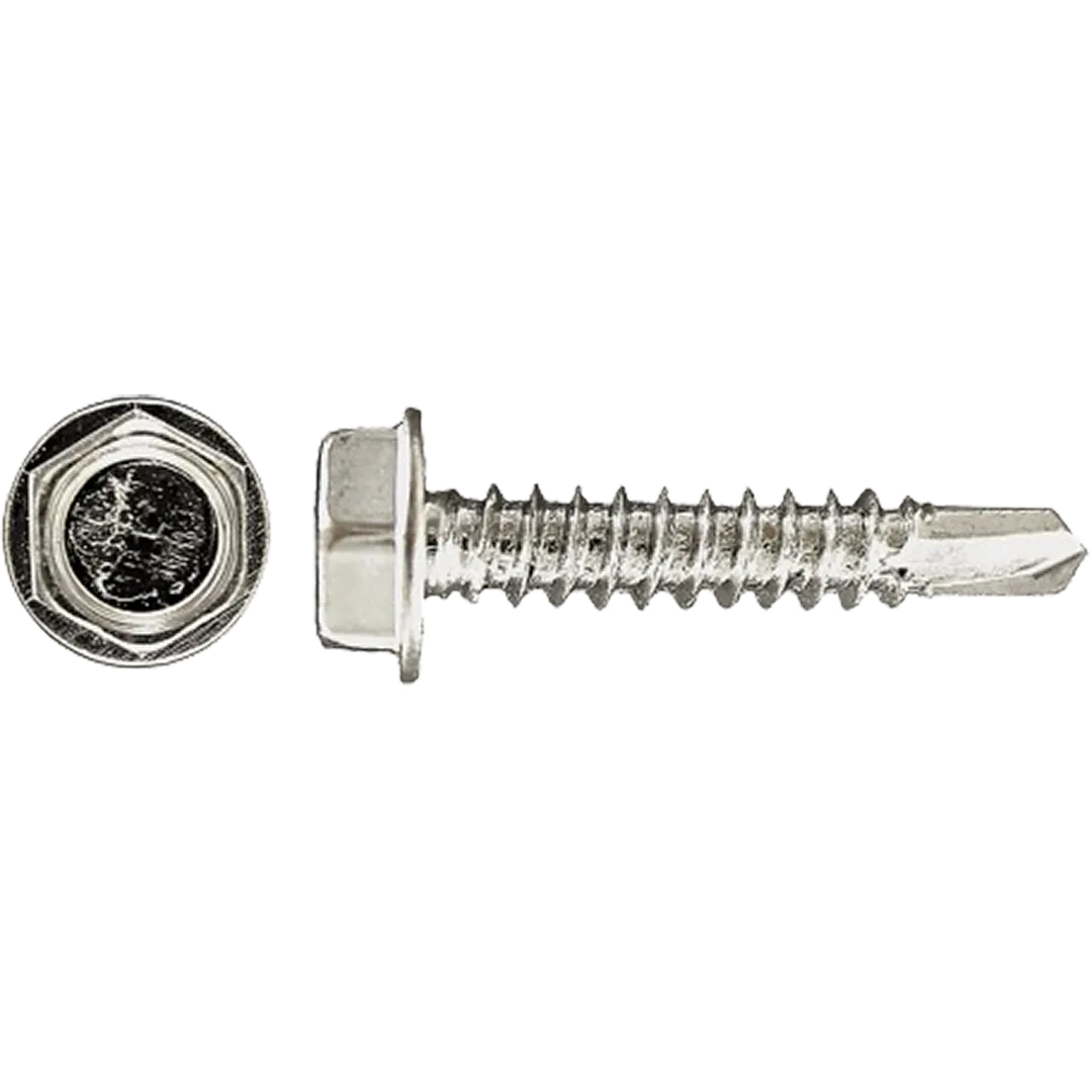 HPAULIN HPAULIN Drill-X Zinc Plated Washer Head Self-Drilling Tapping Screws HPAULIN HPAULIN Drill-X Zinc Plated Washer Head Self-Drilling Tapping Screws