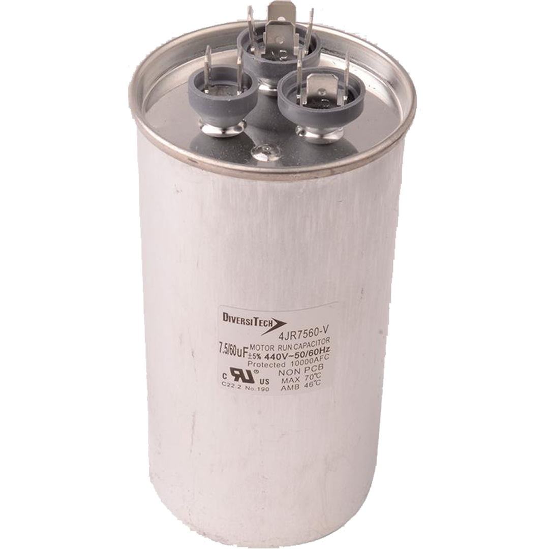 ALLTEMP ALLTEMP Dual Run Capacitors - Dual Voltage, Round ALLTEMP ALLTEMP Dual Run Capacitors - Dual Voltage, Round