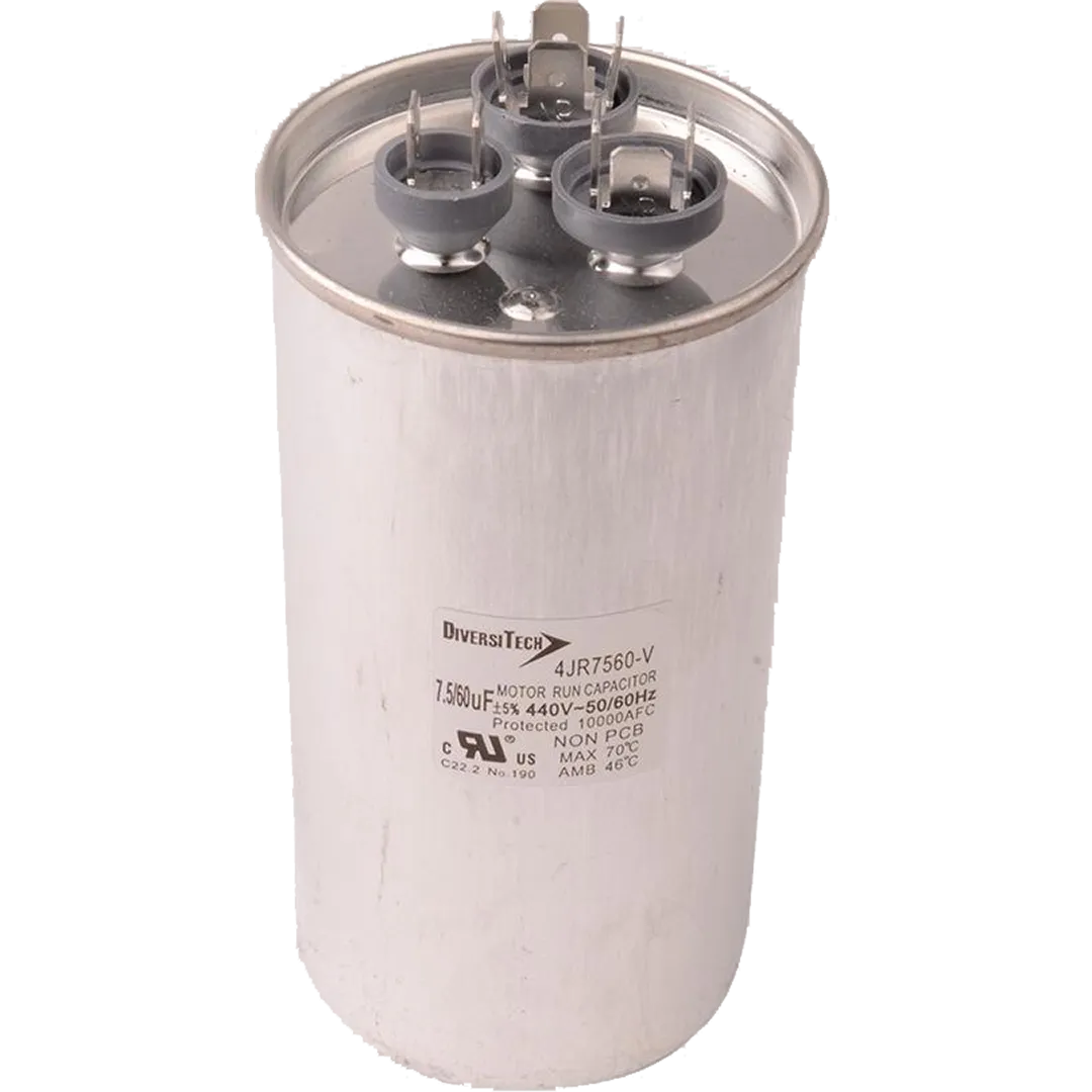 ALLTEMP ALLTEMP Dual Run Capacitors - Dual Voltage, Round ALLTEMP ALLTEMP Dual Run Capacitors - Dual Voltage, Round