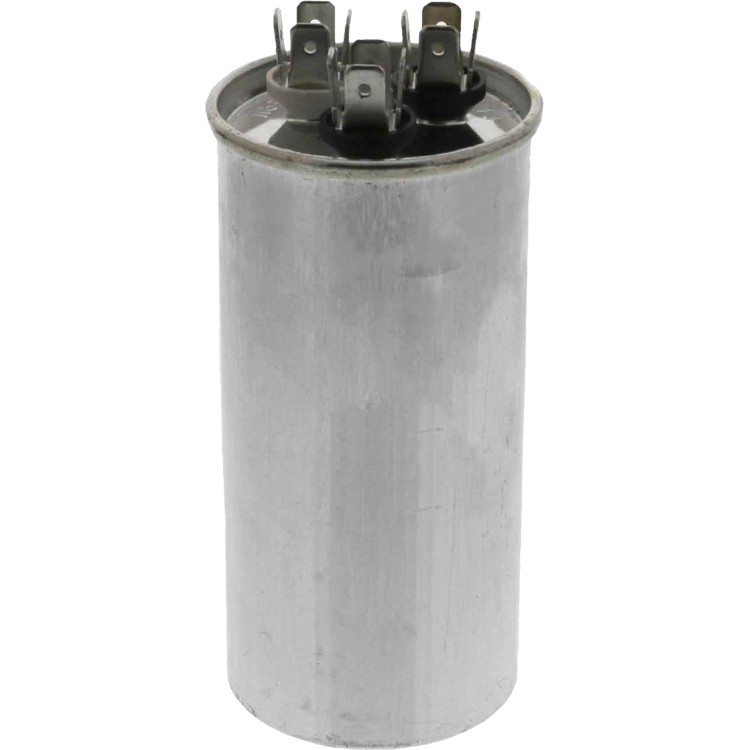 LUXAIRE LUXAIRE Dual Run Capacitors - Single Voltage, Round LUXAIRE LUXAIRE Dual Run Capacitors - Single Voltage, Round