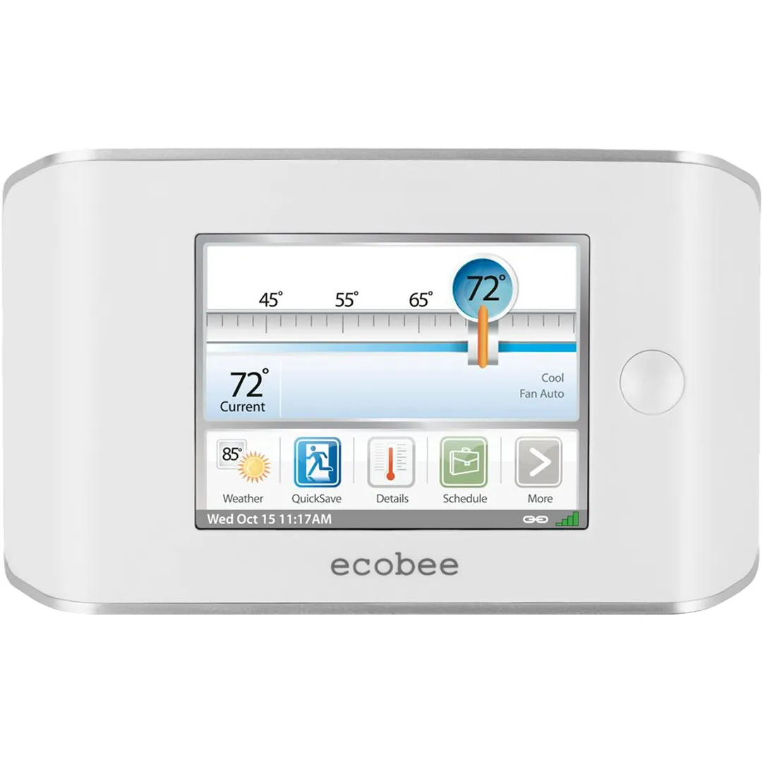 ECOBEE ECOBEE Ecobee2 Wi-Fi Touchscreen Programmable Thermostat ECOBEE ECOBEE Ecobee2 Wi-Fi Touchscreen Programmable Thermostat