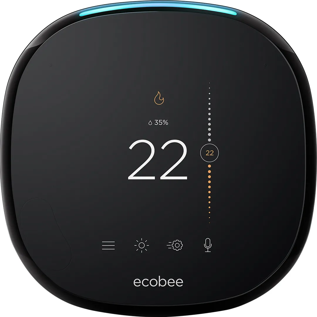 ECOBEE ECOBEE Ecobee4 Wi-Fi Programmable Touchscreen Thermostat With Amazon Alexa