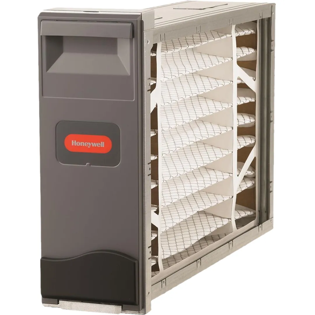 RESIDEO RESIDEO F100 Series Whole-House Media Air Cleaners RESIDEO RESIDEO F100 Series Whole-House Media Air Cleaners