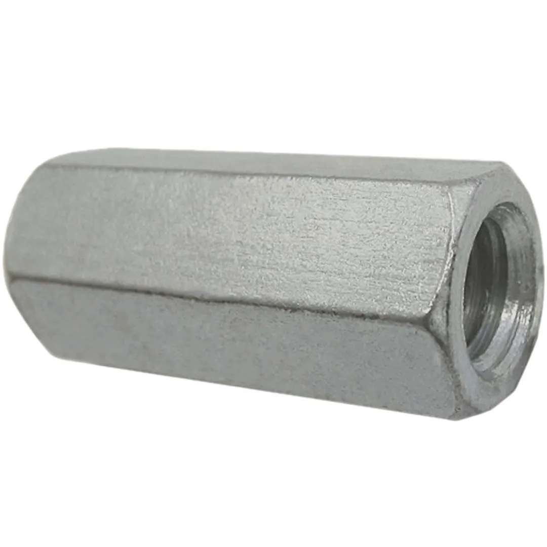 HPAULIN HPAULIN Fully Threaded Zinc Hex Coupling Nut HPAULIN HPAULIN Fully Threaded Zinc Hex Coupling Nut