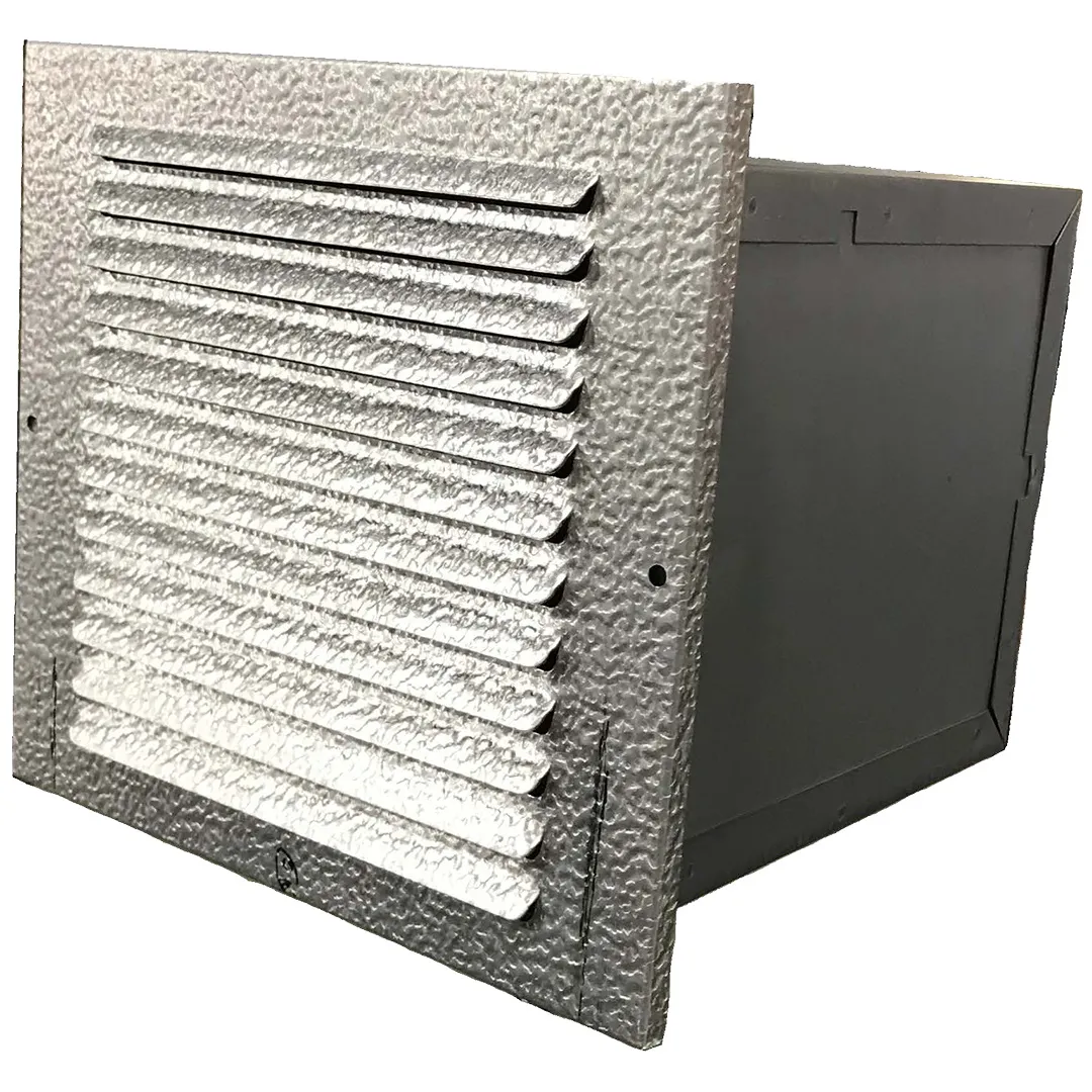 REVERSOMATIC REVERSOMATIC 8" Aluminum Leak-Proof Double Exhaust Wallbox REVERSOMATIC REVERSOMATIC 8" Aluminum Leak-Proof Double Exhaust Wallbox