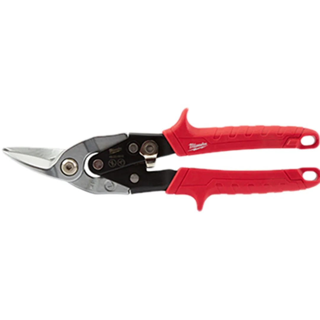 MILWAUKEE MILWAUKEE Left Cutting Aviation Snips MILWAUKEE MILWAUKEE Left Cutting Aviation Snips