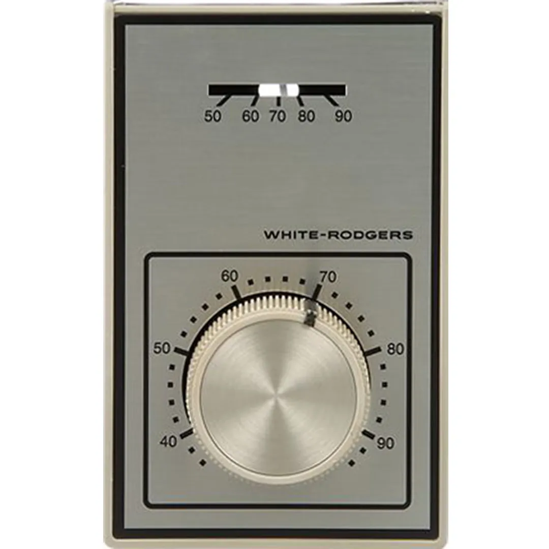 WHITE RODGERS WHITE RODGERS Line Voltage Mechanical Non-Programable Thermostat WHITE RODGERS WHITE RODGERS Line Voltage Mechanical Non-Programable Thermostat
