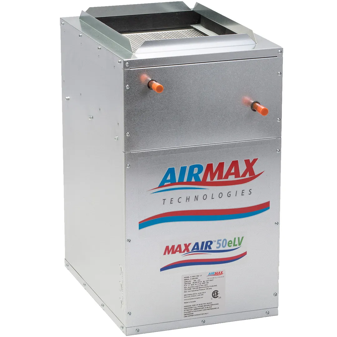 AIRMAX AIRMAX MAXAIR(e) LV Low Velocity Air Handlers With ECM Motor AIRMAX AIRMAX MAXAIR(e) LV Low Velocity Air Handlers With ECM Motor