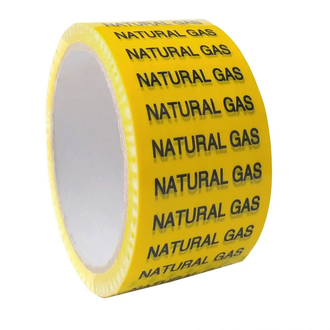 Natural Gas Printed Caution Tape Natural Gas Printed Caution Tape