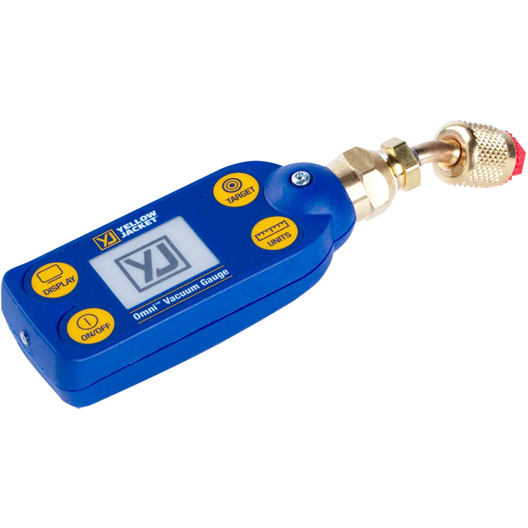 YELLOW JACKET YELLOW JACKET OMNI Digital Vacuum Gauge YELLOW JACKET YELLOW JACKET OMNI Digital Vacuum Gauge
