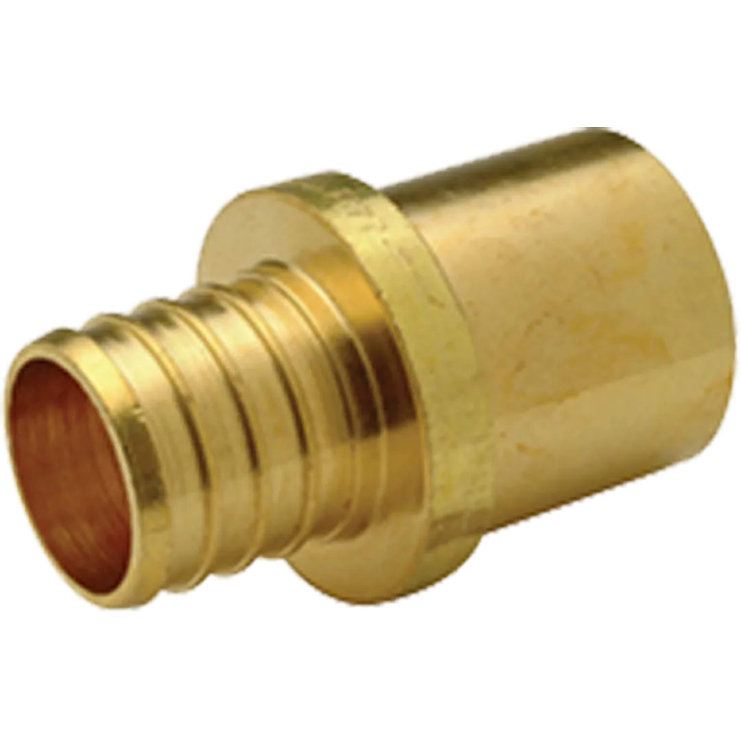 Pex Insert Brass Sweat Adapters - B x Fit Pex Insert Brass Sweat Adapters - B x Fit