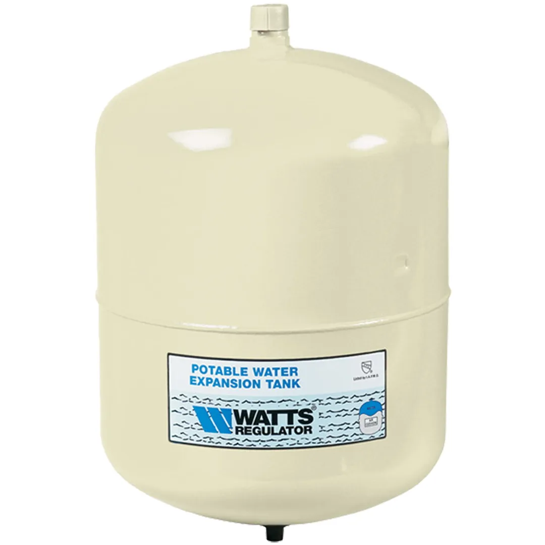 WATTS WATTS PLT Series Water Heater Expansion Tanks - Potable WATTS WATTS PLT Series Water Heater Expansion Tanks - Potable