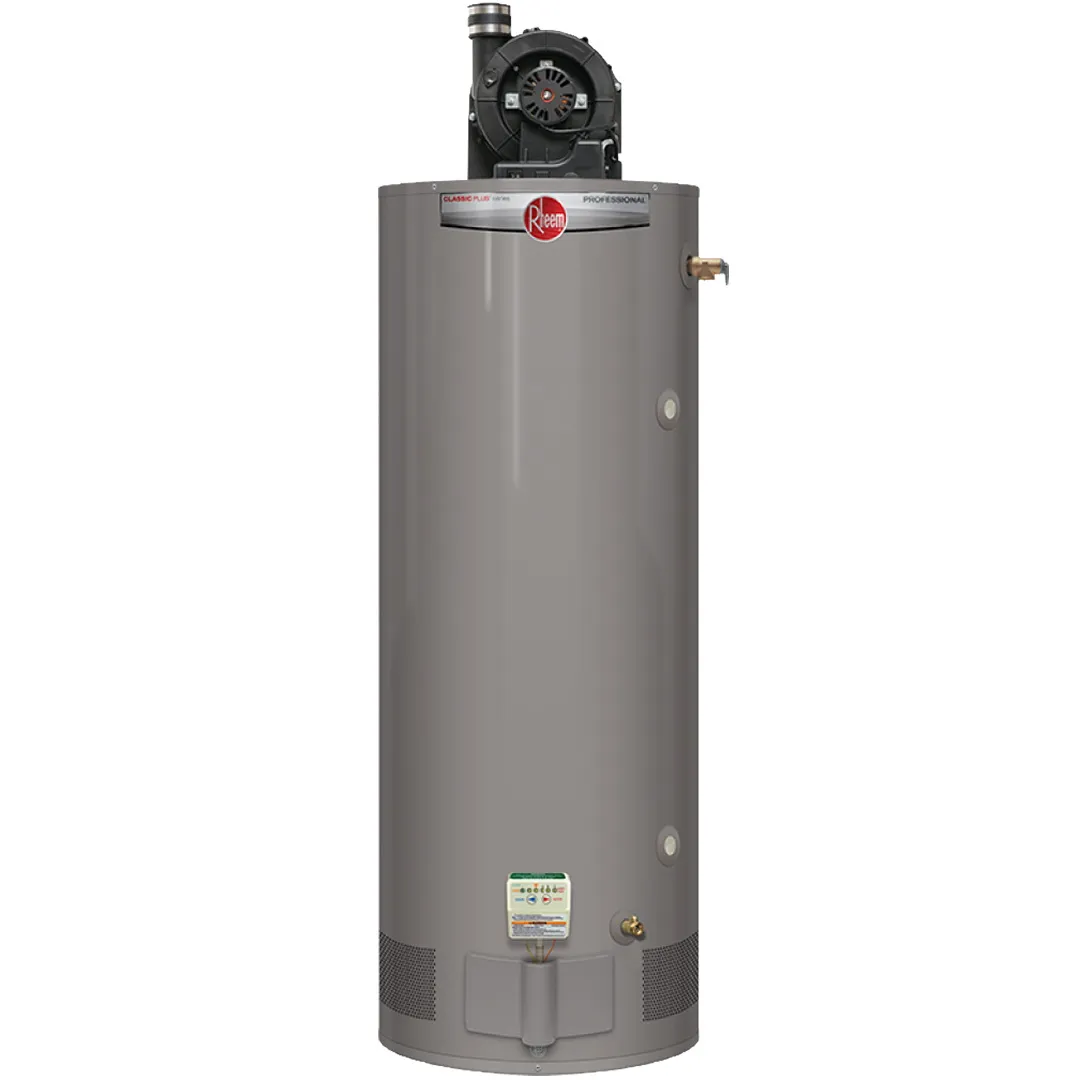 RHEEM RHEEM Professional Classic Plus Heavy Duty Power Vent Tank-Type Gas Water Heater