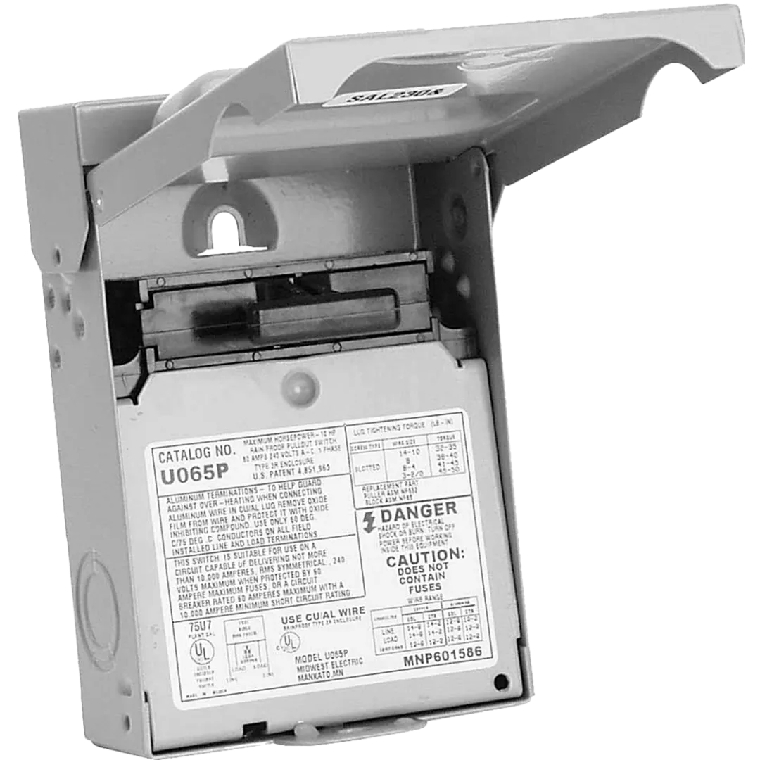 DIVERSITECH DIVERSITECH Pull-Out Non-Fusible Disconnect Switches
