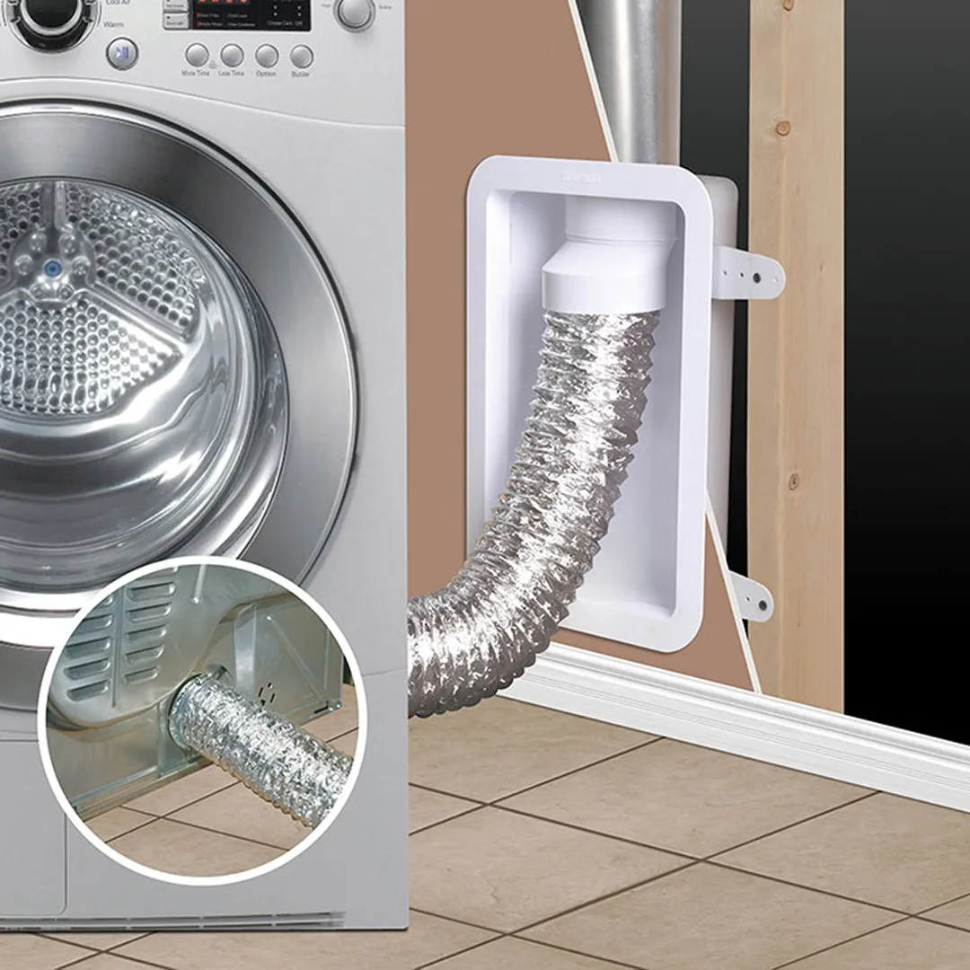 DUNDAS JAFINE DUNDAS JAFINE Recessed Dryer Vent Box DUNDAS JAFINE DUNDAS JAFINE Recessed Dryer Vent Box