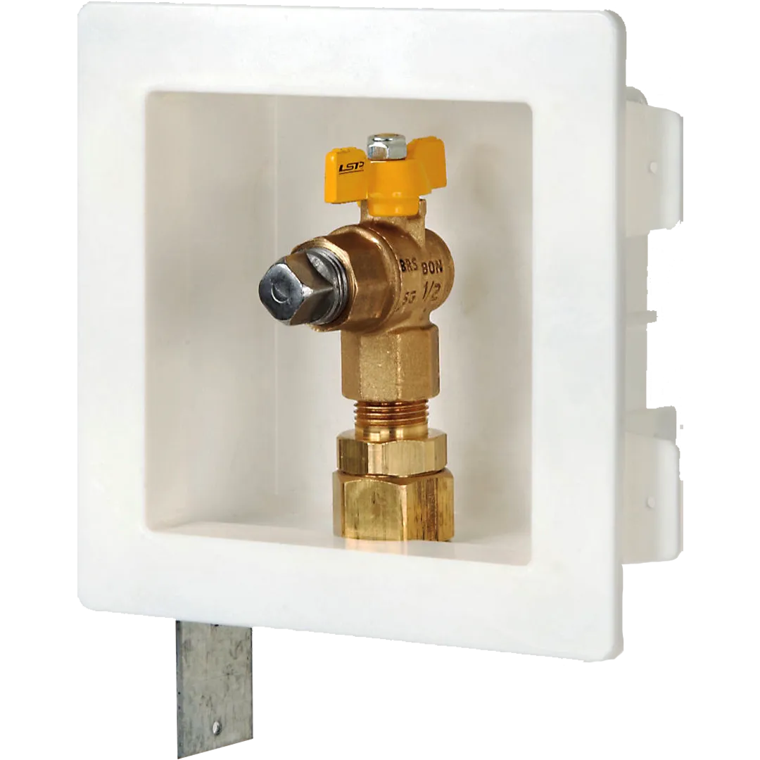 GASTITE GASTITE Recessed Gas Outlet Box Kit With XR Fitting GASTITE GASTITE Recessed Gas Outlet Box Kit With XR Fitting