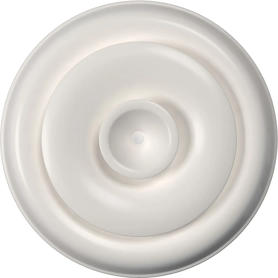 NAILOR INDUSTRIES NAILOR INDUSTRIES RNR Plaque Style Round Ceiling Steel Diffuser NAILOR INDUSTRIES NAILOR INDUSTRIES RNR Plaque Style Round Ceiling Steel Diffuser