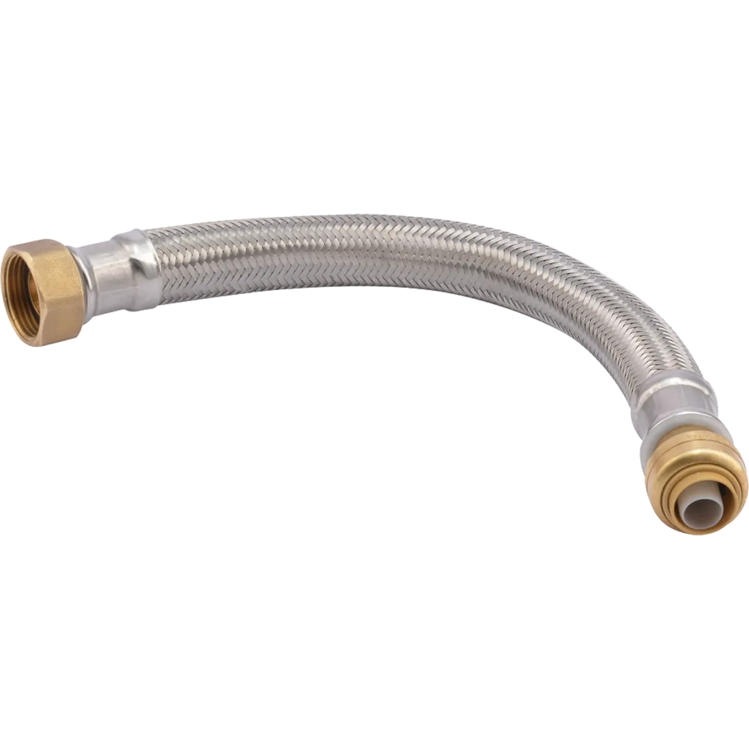 SHARKBITE SHARKBITE Stainless Steel Flex Water Heater Connector - C x F SHARKBITE SHARKBITE Stainless Steel Flex Water Heater Connector - C x F