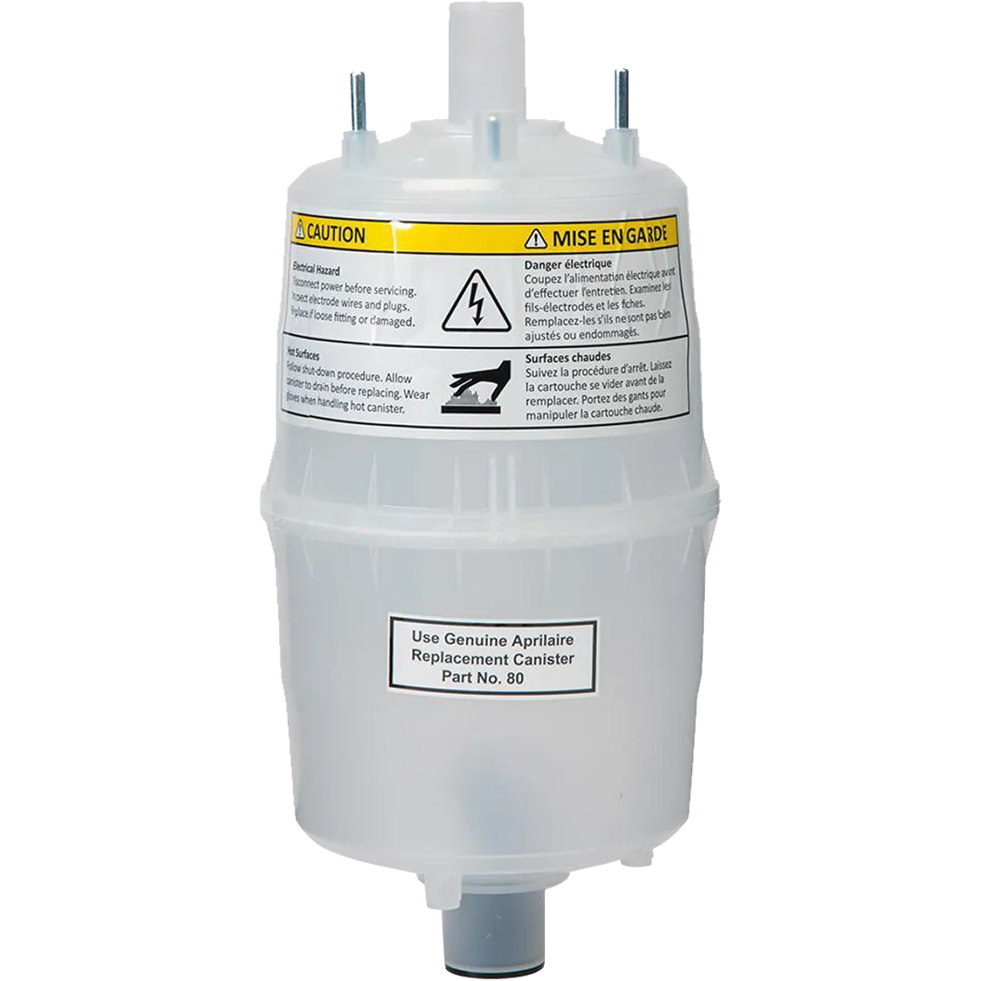 APRILAIRE APRILAIRE Steam Canister With O-Ring - Low Conductivity APRILAIRE APRILAIRE Steam Canister With O-Ring - Low Conductivity