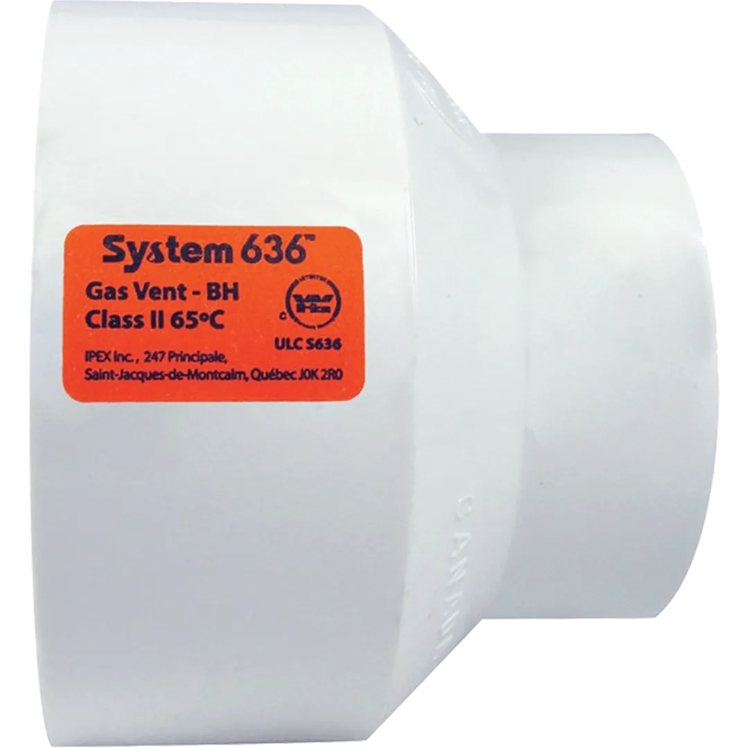 IPEX IPEX System 636 PVC Increaser Couplings - Slip x Slip IPEX IPEX System 636 PVC Increaser Couplings - Slip x Slip