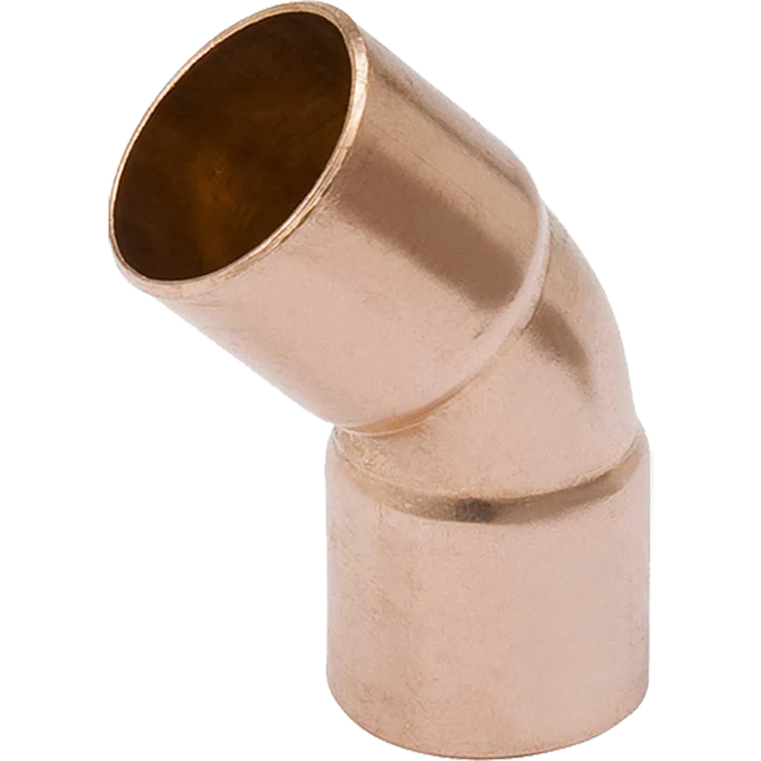 Wrot Copper 45° Elbows - C x C Wrot Copper 45° Elbows - C x C