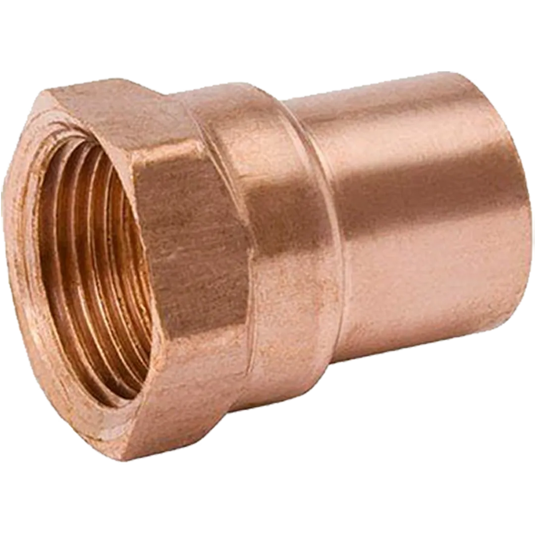Wrot Copper Female Adapters - C x F Wrot Copper Female Adapters - C x F