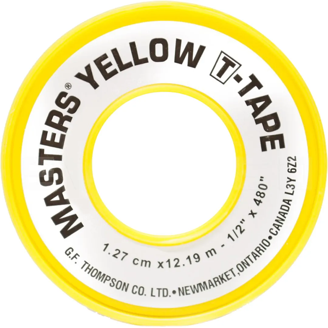 MASTERS MASTERS T-Tape For Threaded Pipes MASTERS MASTERS T-Tape For Threaded Pipes