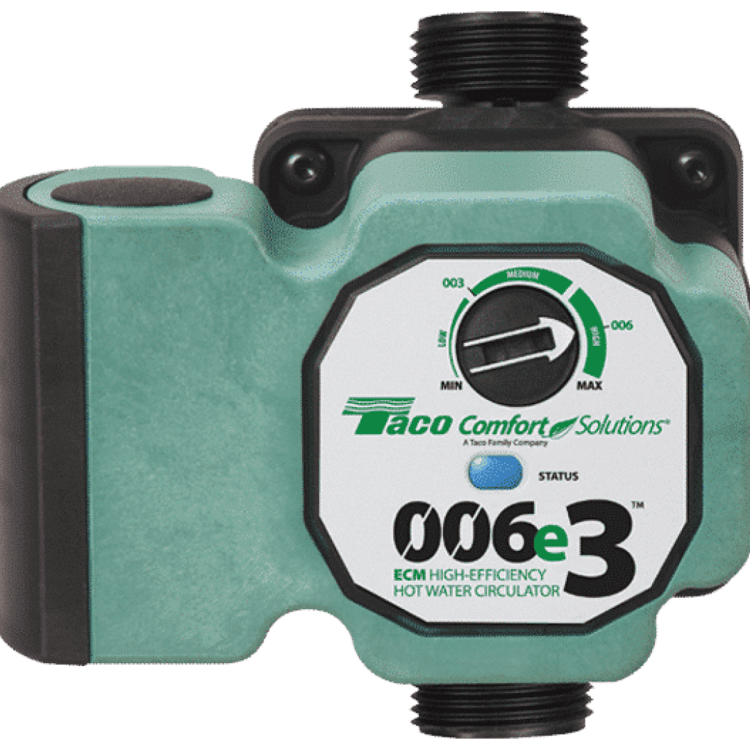 TACO TACO 006e3 ECM High-Efficiency Circulators TACO TACO 006e3 ECM High-Efficiency Circulators