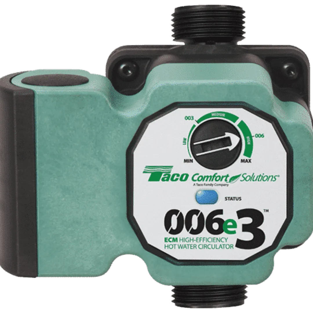 TACO TACO 006e3 ECM High-Efficiency Circulators TACO TACO 006e3 ECM High-Efficiency Circulators