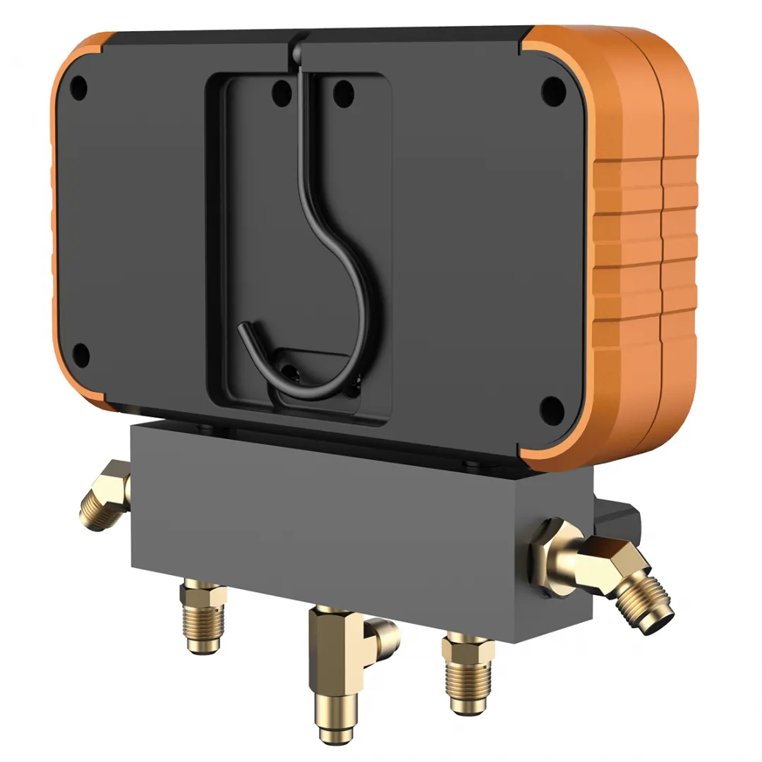 NAVAC NAVAC 4-Refrigerant Manifold Gauge With 2 Valves (No Hoses) NAVAC NAVAC 4-Refrigerant Manifold Gauge With 2 Valves (No Hoses)
