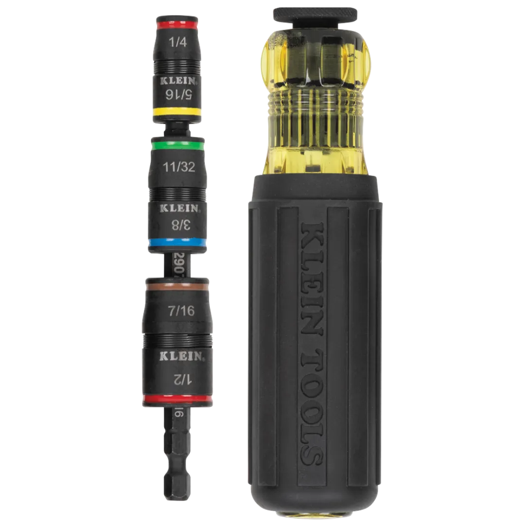 KLEIN TOOLS KLEIN TOOLS 7-in-1 Impact Flip Socket For Impact Drivers KLEIN TOOLS KLEIN TOOLS 7-in-1 Impact Flip Socket For Impact Drivers