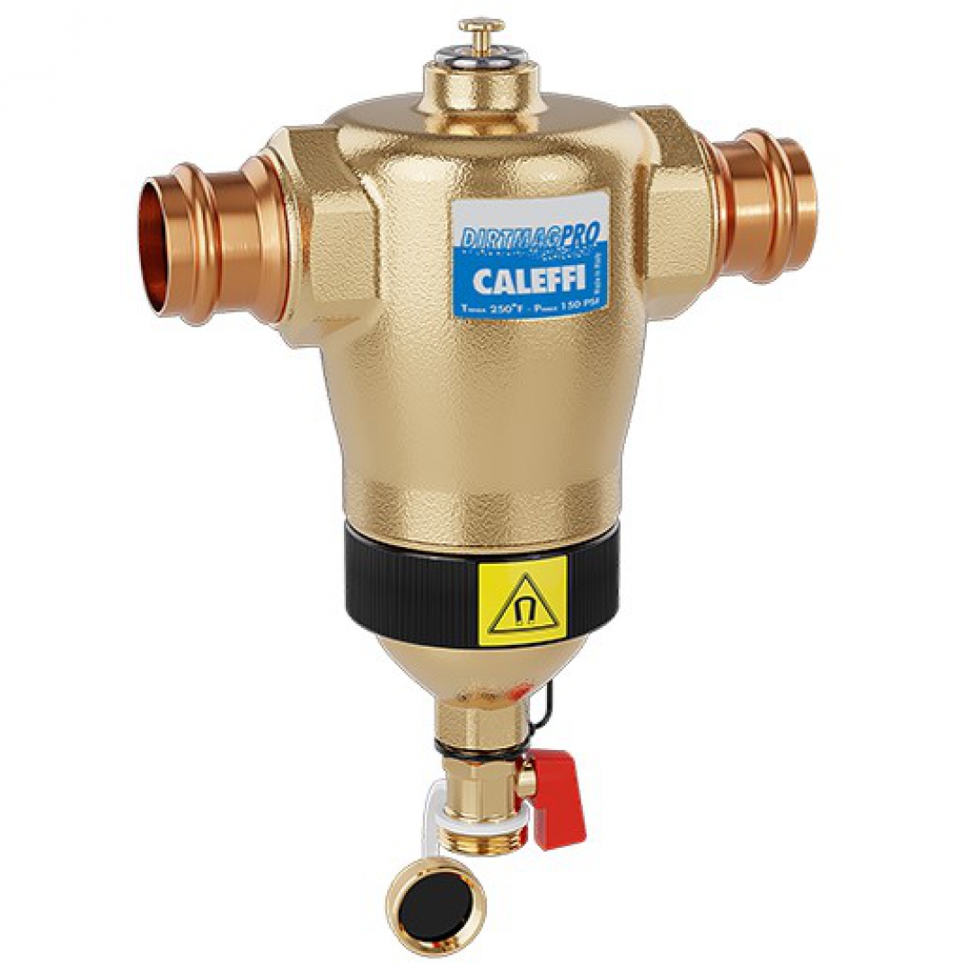 CALEFFI CALEFFI DIRTMAG Pro Dual Magnet Dirt Separators CALEFFI CALEFFI DIRTMAG Pro Dual Magnet Dirt Separators
